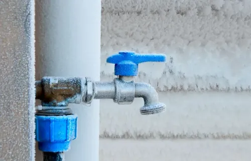 Robinet Exterieur Gelé